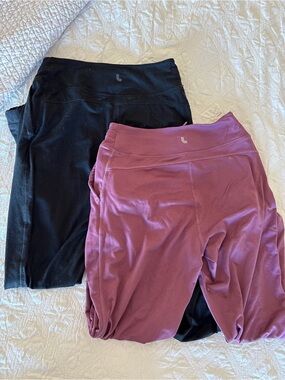 Lole High Waist Active joggers - Black & Mauve
